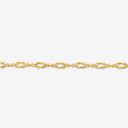Sailor’s Knot Link Chain Bracelet