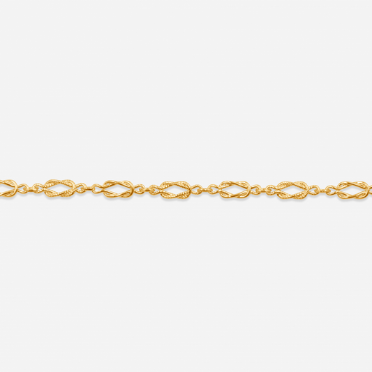 Sailor’s Knot Link Chain Necklace