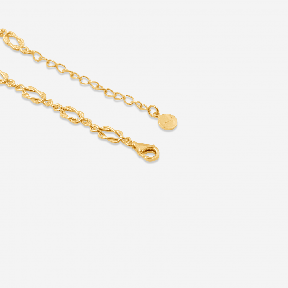 Sailor’s Knot Link Chain Necklace