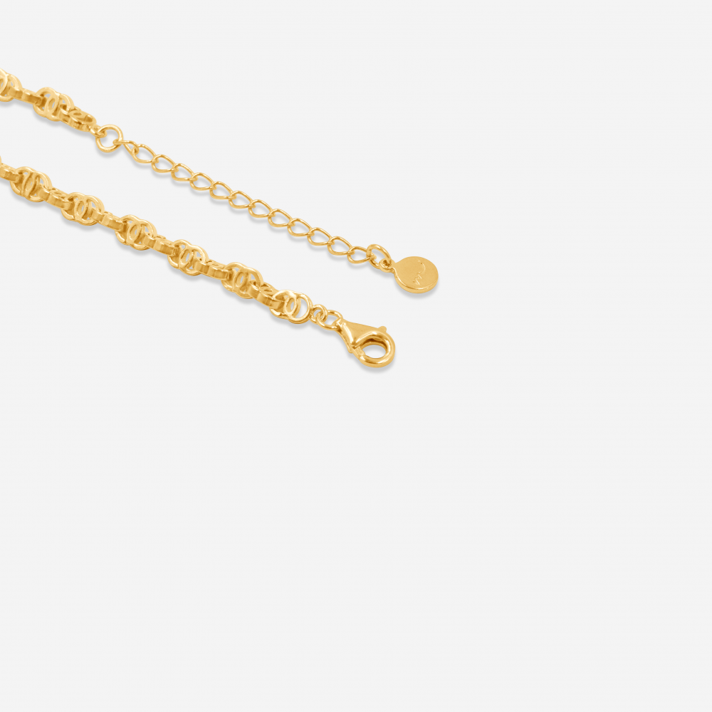 Double Link Chain Necklace