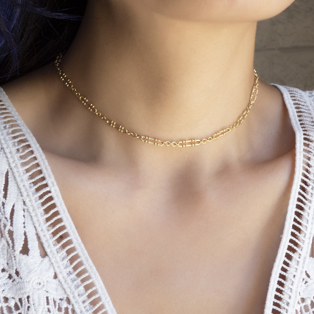 Oval Link Chain Necklace