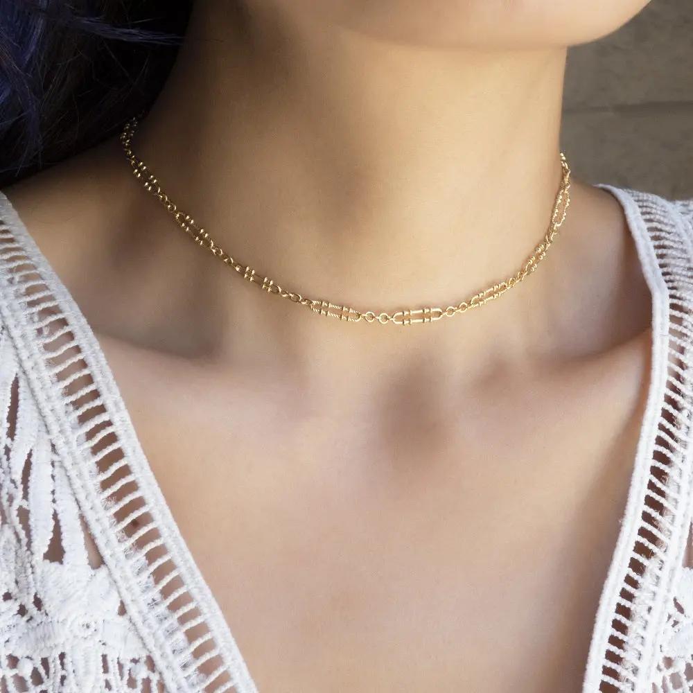 Oval Link Chain Necklace