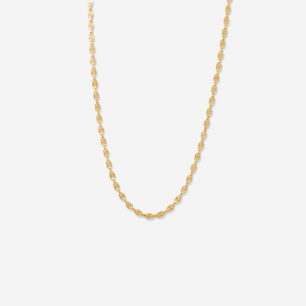 Double Link Chain Necklace