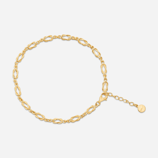 Sailor’s Knot Link Chain Bracelet