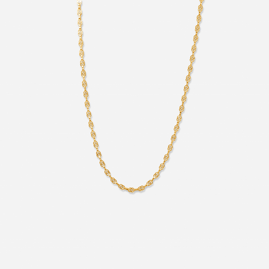 Double Link Chain Necklace